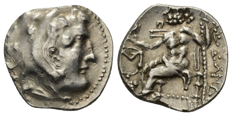 IONIA, Uncertain. Early-mid 3rd century BC. AR Drachm(18mm, 4.0 g) In the name a...