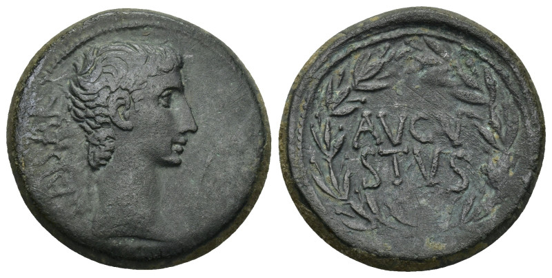 Augustus (27 BC-AD 14). Syria, Seleucis and Pieria, Antioch. AE As (10.73 Gr. 25...