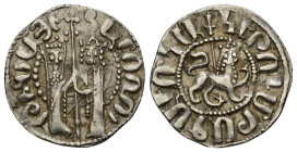 ARMENIA, Cilician Armenia. Royal. Hetoum I and Zabel, 1226-1270. Tram (Silver, 20mm, 2.92 g). 'By the will of God' (in Armenian) 'Hetoum, King of the ...