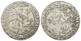 Poland, Sigismund III Vasa 1587-1632 AD, AR Ort Danzig mint 1623 AD (6.59 Gr. 29mm.)