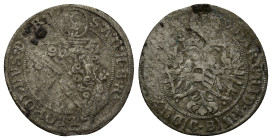 Austria. Leopold I of Habsburg AD 1657-1705. 3 Kreuzer 1700 AR (21mm, 1.28 g)