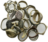 Ancient ring lot 27 pieces SOLD AS SEEN NO RETURNS.