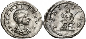 (218-220 d.C.). Julia Maesa. Denario. (Spink 7756) (S. 36) (RIC. 268). 2,43 g. MBC+.