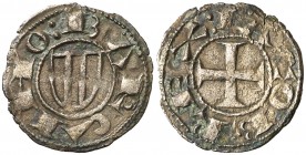 Jaume I (1213-1276). Barcelona. Diner de doblenc. (Cru.V.S. 304) (Cru.C.G. 2118). 0,88 g. Escasa. MBC-.