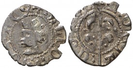 Alfons IV (1416-1458). Perpinyà. Òbol. (Cru.V.S. falta) (Cru.C.G. 2878f var). 0,27 g. Cospel algo faltado. Escasa. (MBC).