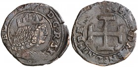 Frederic III de Nàpols (1496-1501). Nàpols. Sestí. (Cru.V.S. 1113) (Cru.C.G. 3530) (MIR 109). 2,05 g. MBC/MBC-.