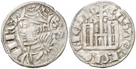 Sancho IV (1284-1295). Coruña. Cornado. (AB. 297.1). 0,76 g. Escasa. MBC+.