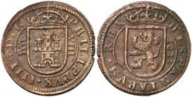 1622. Felipe IV. Segovia. 8 maravedís. (Cal. 1524). 7,50 g. MBC+.