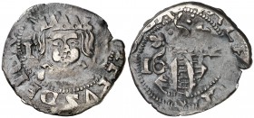 1642. Felipe IV. Valencia. 1 divuitè. (Cal. 1106) (Cru.C.G. 4434h). 1,96 g. MBC-/MBC.