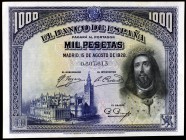 1928. 1000 pesetas. (Ed. C8). 15 de agosto, San Fernando. S/C-.