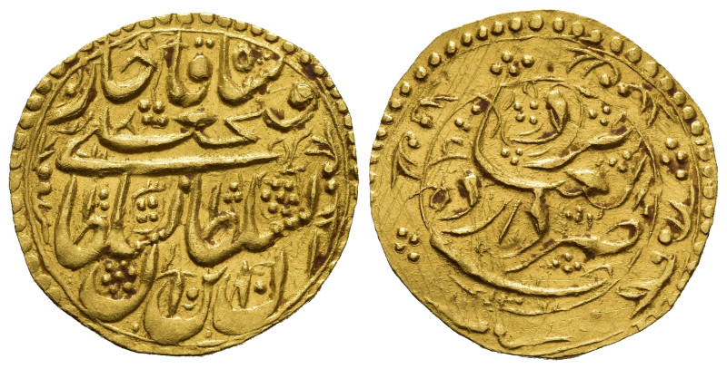 Qajars, Fath Ali Shah (1797-1834). Toman. Tabriz. Au (4,46 g). Lievi ondulazioni...
