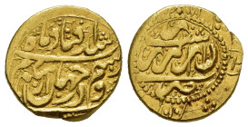 Qajars, Agha Muhammad Khan (AH 1193-1211, 1779-1797 AD). 1/2 Toman. Au (4,02 g). Rasht. SPL. Ex asta Antivm 19 lotto 118, venduto ma non pagato