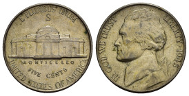STATI UNITI. 5 cents 1945 S "Jefferson". qFDC