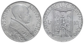 VATICANO. Pio XII (1939-1958). Giubileo 1950. 10 Lire 1950. FDC