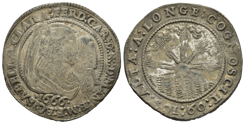 MANTOVA. Isabella Clara d'Austria, reggenza per il figlio Ferdinando Carlo Gonza...