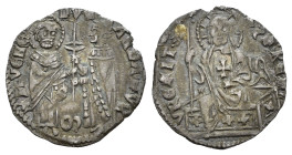 VENEZIA. Andrea Dandolo (1343-1354). Mezzanino. Ag (0,71 g). Paolucci 3. qSPL