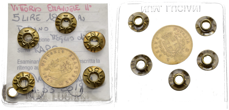 Regno d'Italia. Vittorio Emanuele II (1861-1878). Torino. 5 Lire 1863. Au. Periz...