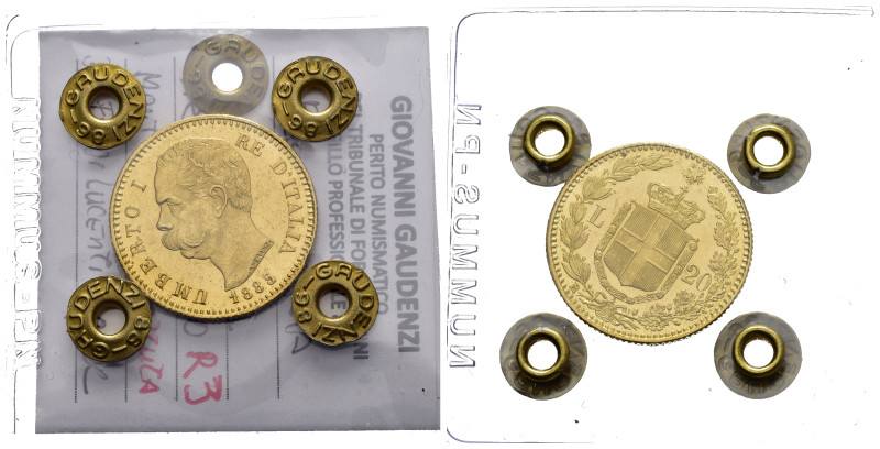 Regno d'Italia. Umberto I (1878-1900). Roma. 20 lire 1885. Periziata Gaudenzi (M...