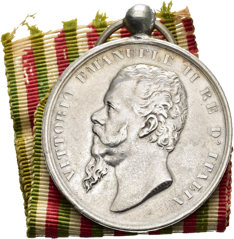 MEDAGLIE ITALIANE – REGNO D’ITALIA - VITTORIO EMANUELE II (1861-1818) – INDIPEND...