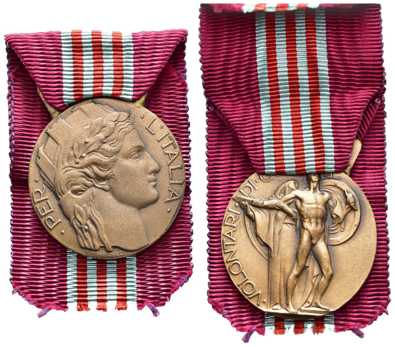 MEDAGLIE ITALIANE – REGNO D’ITALIA - VITTORIO EMANUELE III (1900-1945) – VOLONTA...