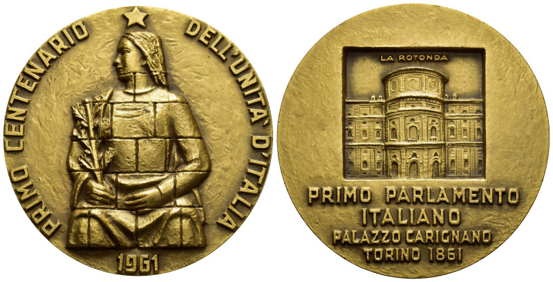 MEDAGLIE ITALIANE – REPUBBLICA ITALIANA (1946) – PRIMO CENTENARIO UNITA’ D’ITALI...