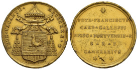 MEDAGLIE PAPALI – SEDE VACANTE (1830-1831) – CAMERLENGO CARDINALE GALLEFFI. Medaglia, non portativa, emessa per la Sede Vacante del 1830 dal Camerleng...