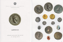 JACQUIER. Lotto di 19 cataloghi d'asta monetazione antica