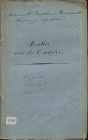 SEGUIN M.F. - Notice sur les Cauris. Paris? 1863. pp 21. brossura ed. sciupata buono stato, molto raro.