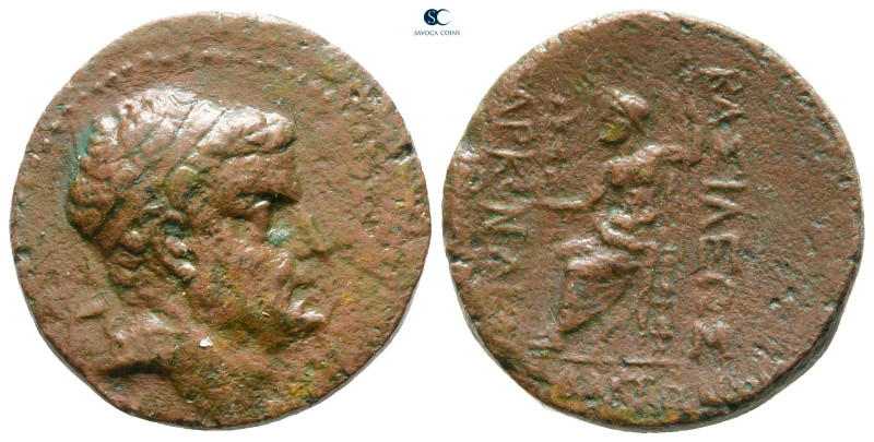 Kings of Cilicia. Tarkondimotos I 39-31 BC. 
Bronze Æ

21 mm, 7,40 g



v...