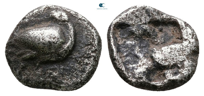Macedon. Eion circa 500-437 BC. 
Obol AR

9 mm, 0,95 g



nearly very fin...