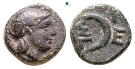Troas. Sigeion circa 300-200 BC. Bronze Æ