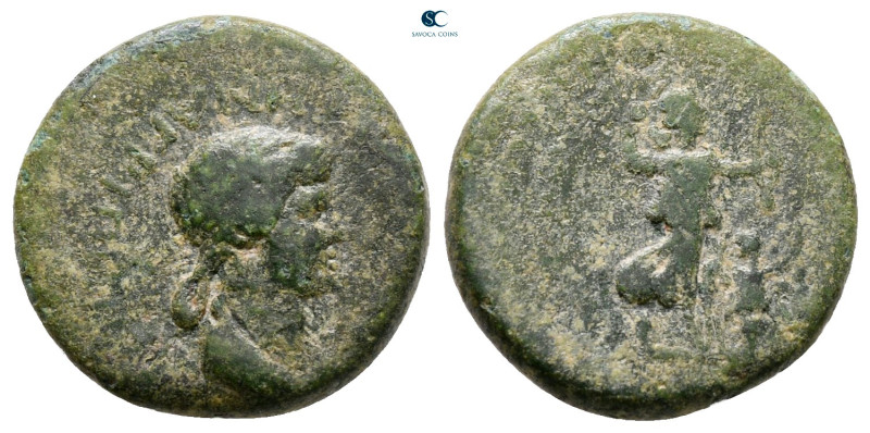 Phrygia. Akmoneia. Poppaea AD 62-65. 
Bronze Æ

16 mm, 2,82 g



nearly v...