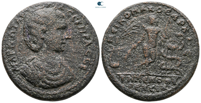 Phrygia. Temenothyrai. Otacilia Severa AD 244-249. 
Bronze Æ

33 mm, 22,42 g...