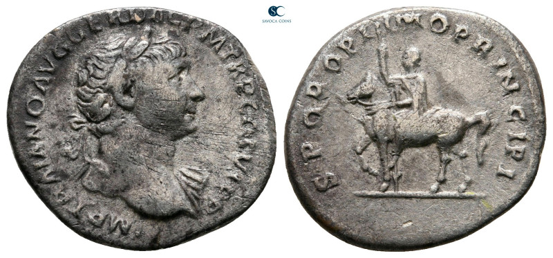 Trajan AD 98-117. Rome
Denarius AR

20 mm, 3,11 g



very fine