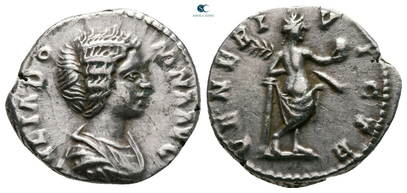 Julia Domna. Augusta AD 193-217. Rome
Denarius AR

18 mm, 3,22 g



very ...