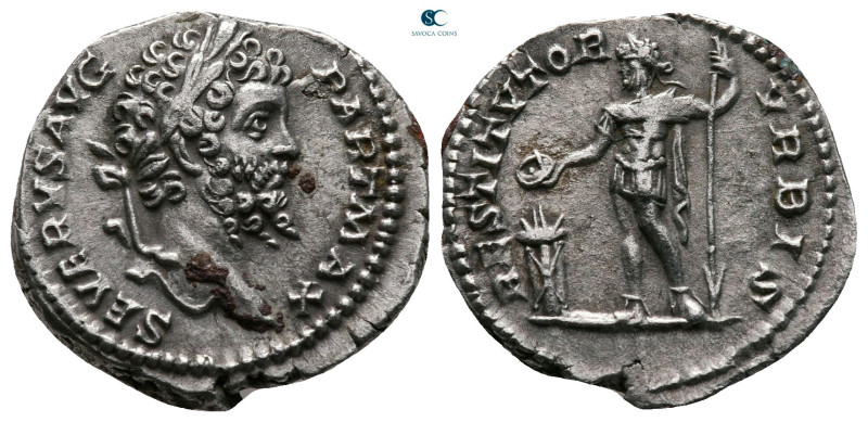Septimius Severus AD 193-211. Rome
Denarius AR

19 mm, 3,25 g



very fin...
