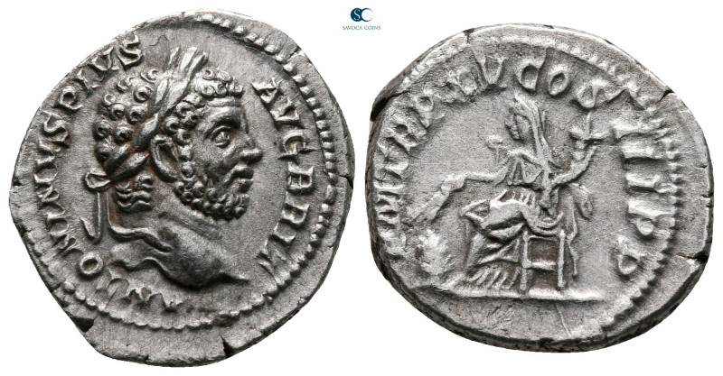 Caracalla AD 198-217. Rome
Denarius AR

20 mm, 3,50 g



very fine