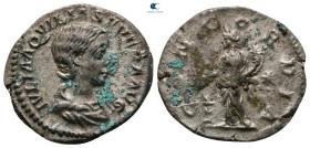 Aquilia Severa AD 220-222. Rome. Denarius AR
