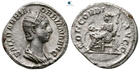 Orbiana AD 225. Rome. Denarius AR