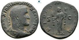 Maximinus I Thrax AD 235-238. Rome. reduced Sestertius Æ