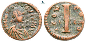 Anastasius I AD 491-518. Nikomedia. Decanummium Æ