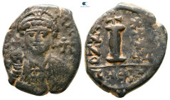 Justinian I AD 527-565. Antioch. Decanummium Æ