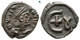 Justinian I AD 527-565. Antioch. Pentanummium Æ