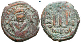 Tiberius II Constantine AD 578-582. Nikomedia. Follis Æ