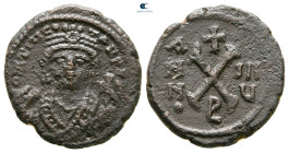 Maurice Tiberius AD 582-602. Antioch. Decanummium Æ