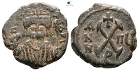 Maurice Tiberius AD 582-602. Antioch. Decanummium Æ