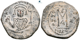Maurice Tiberius AD 582-602. Nikomedia. Follis Æ