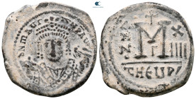 Maurice Tiberius AD 582-602. Theoupolis (Antioch). Follis or 40 Nummi Æ