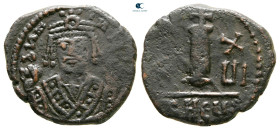 Maurice Tiberius AD 582-602. Theoupolis (Antioch). Decanummium Æ