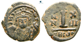 Maurice Tiberius AD 582-602. Theoupolis (Antioch). Decanummium Æ
